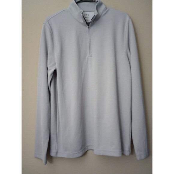 Apt. 9 Other - Apt.9 Light Grey Long Sleeve Quarter Zip Size Medium